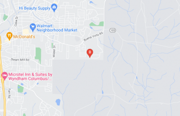 Columbus Concrete Guys location map: Servicing Columbus and Surrounding Areas, Columbus, Georgia