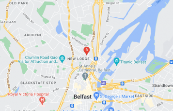 AutoGate Northern Ireland location map: Unit 146, Belfast, Antrim