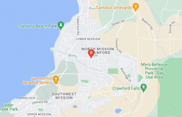 Facials By Minna location map: 720 McClure Road, Kelowna, BC