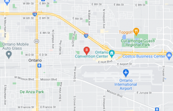 Martinez landscape Gardener location map: 1438 E D St, Ontario, Ca