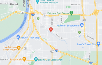 McFadden Construction Corp. location map: 3300 S 22nd Street, St. Joseph, MO