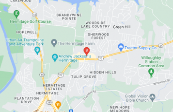 Nashville local coupons location map: 4636 Lebanon Pike, Hermitage, TN