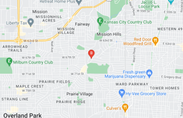 REconstruct location map: 6720 Tomahawk Rd, Mission Hills, Kansas