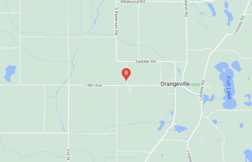 The AppShark location map: 6880 Dennison Rd, Plainwell, MI