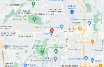 Towing In Addison Tx location map: 3740 Belt Line Rd, Addison, TX