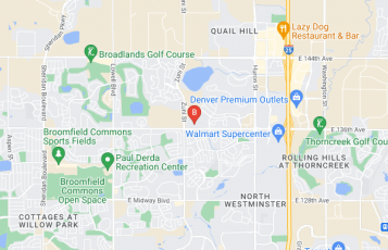 MyAffordableHealth.Care location map: 2205 W 136th Ave, Broomfield, Colorado