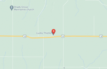 Kristyn Kalnes Studio location map: 1, Fennimore, WI