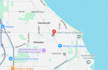 Doctor Para Dolor Accidentes Wilmette location map: 1200 Central Ave #380, Wilmette, Illinois